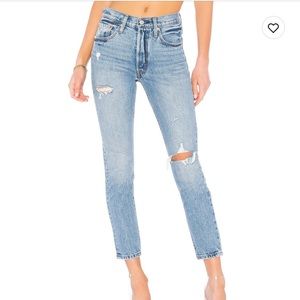 Levi 501 hi- rise skinny Jean